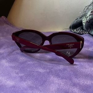 PRADA sunglasses red authentic